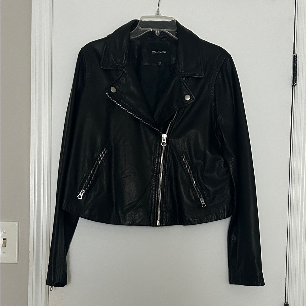 Madewell Black Leather Jacket